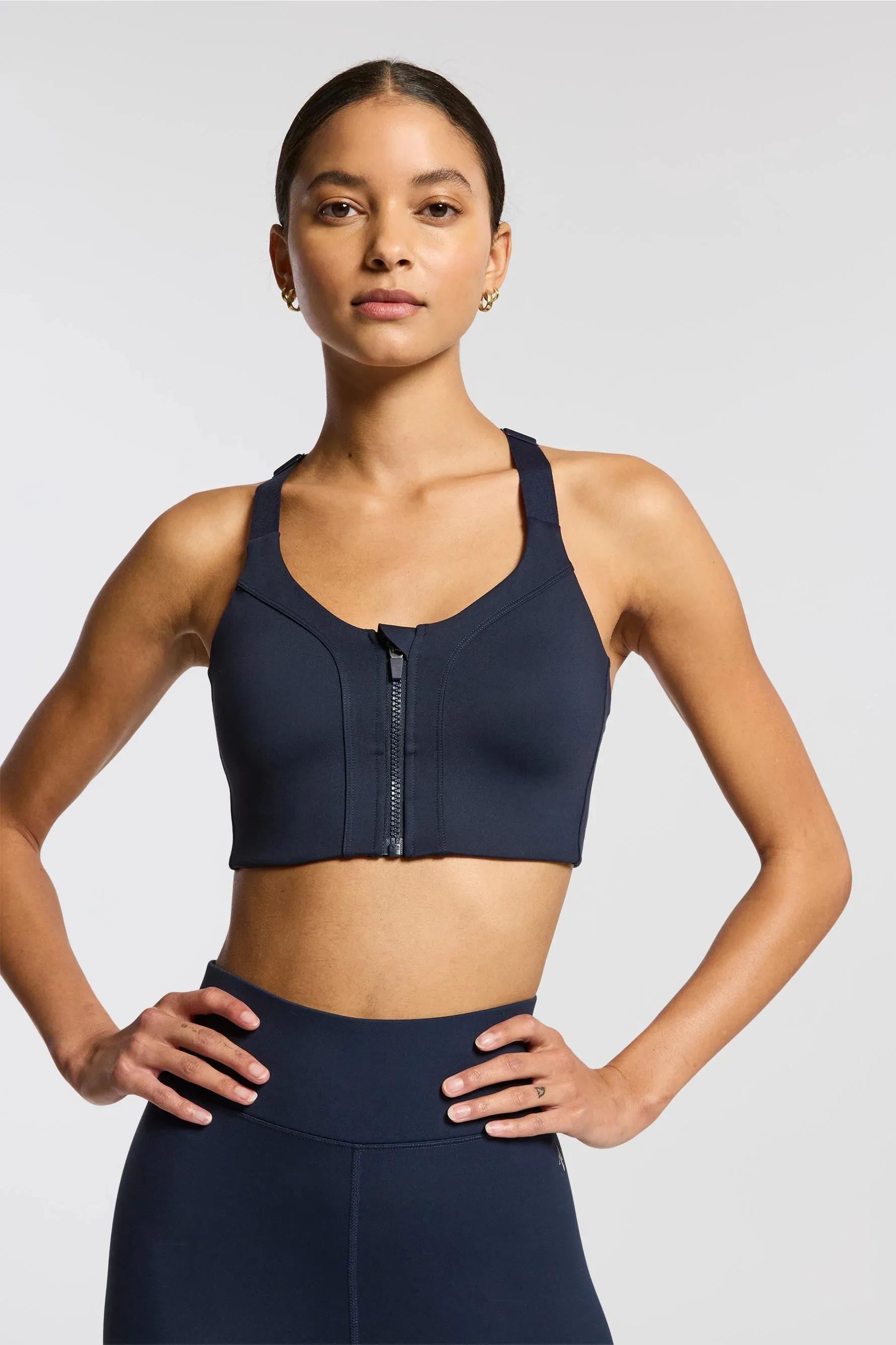 Allegro Zip Front Bra