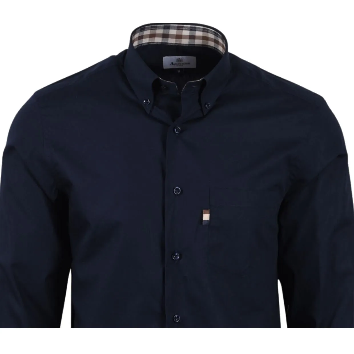 Aquascutum Active Tailor Navy Shirt