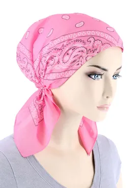 Bandana Scarf Light Pink