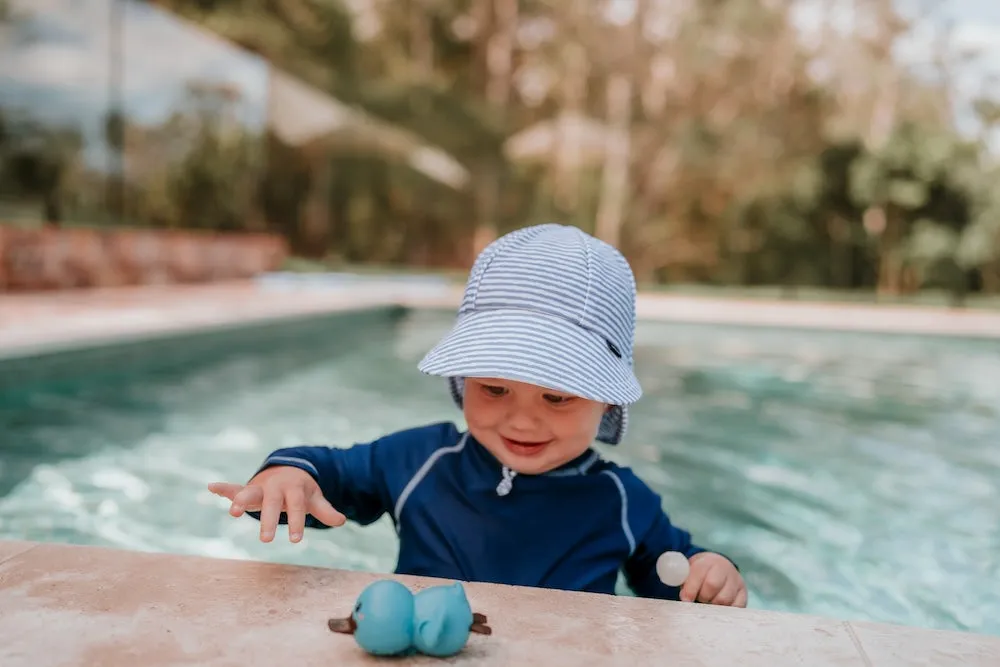 Bedhead Stevie Stripe Swim Legionnaire Hat