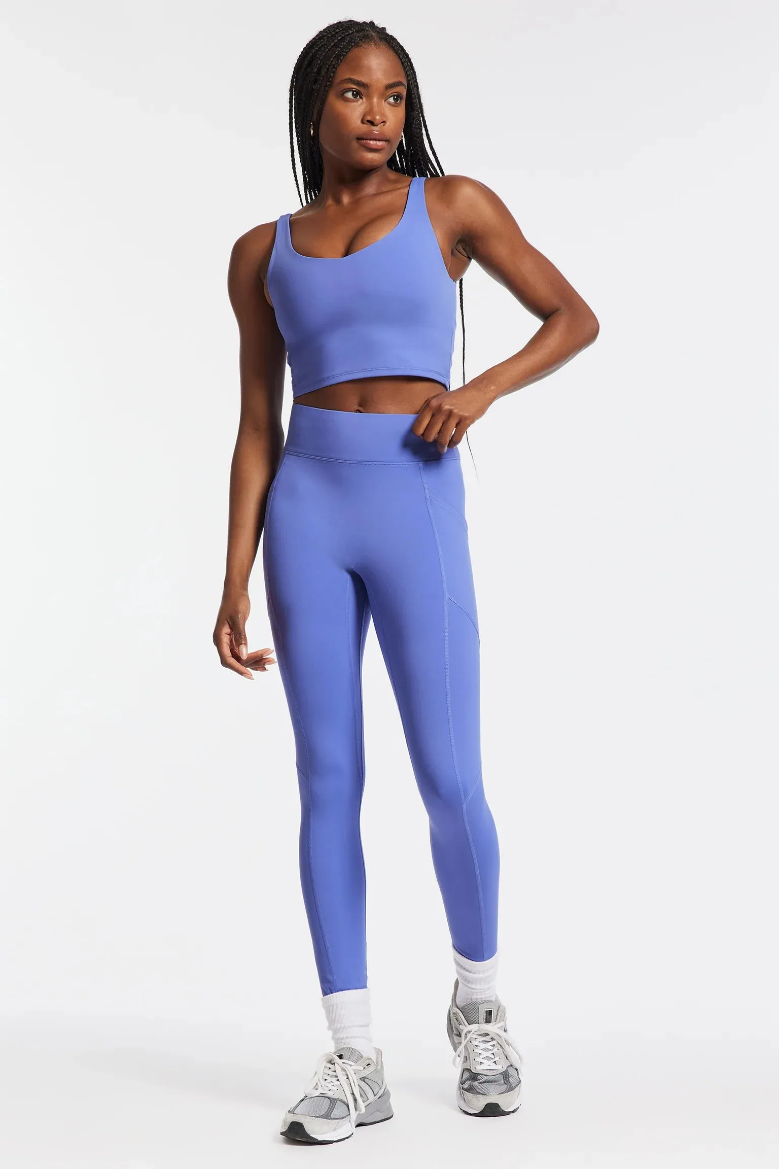 Center Stage Pocket Legging in Baja Blue