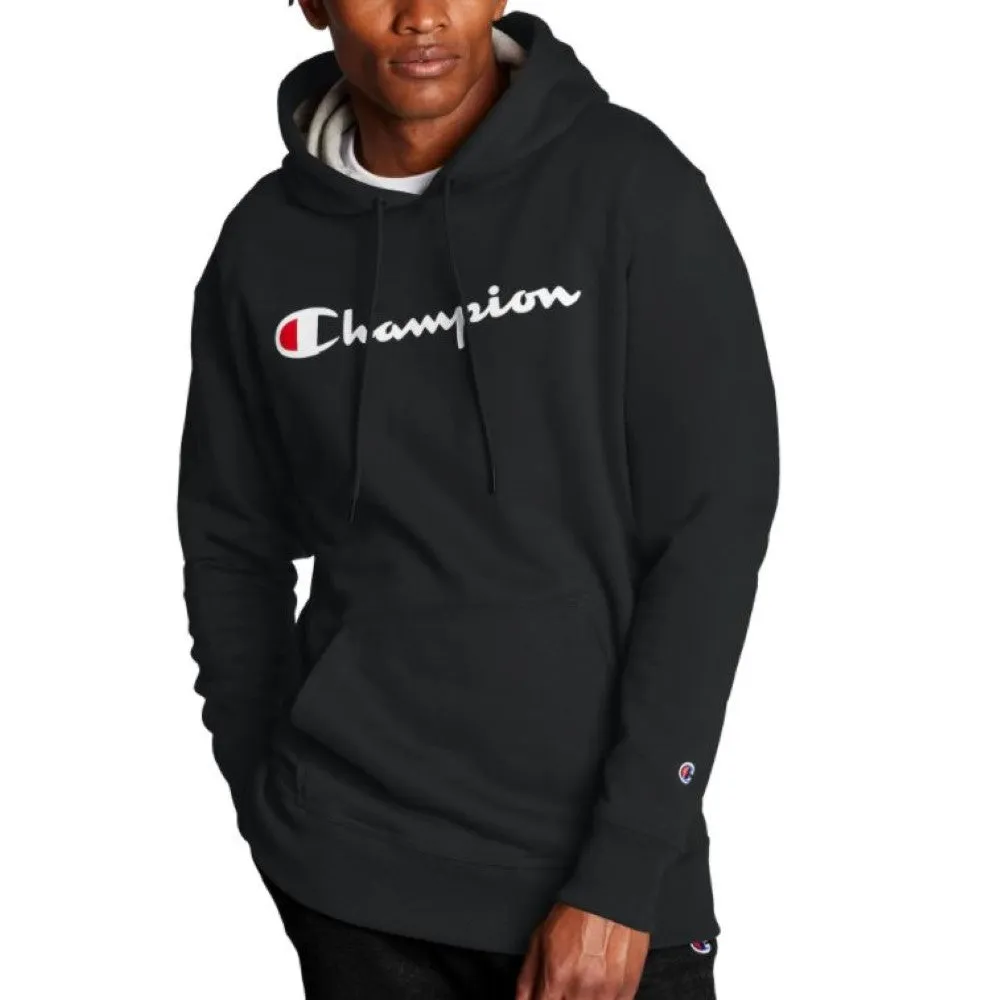 Champion Mens Powerblend Graphic Hoodie Sweatshirt