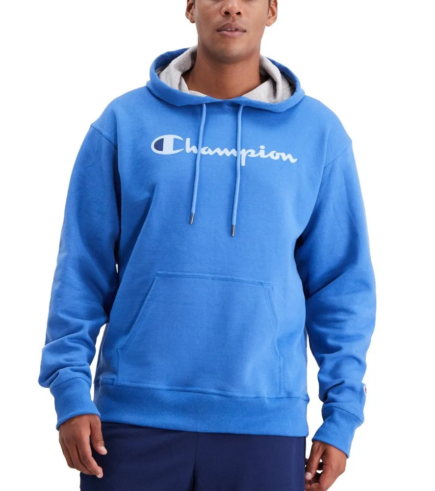 Champion Mens Powerblend Graphic Hoodie Sweatshirt