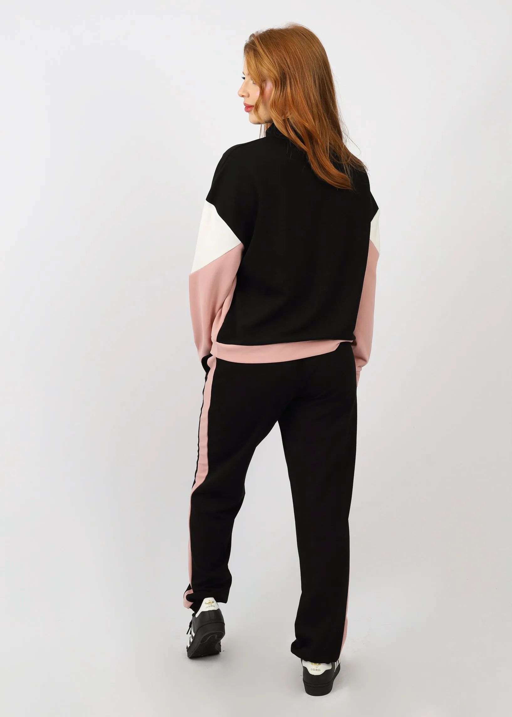 Colour Block Stripe Track Pants