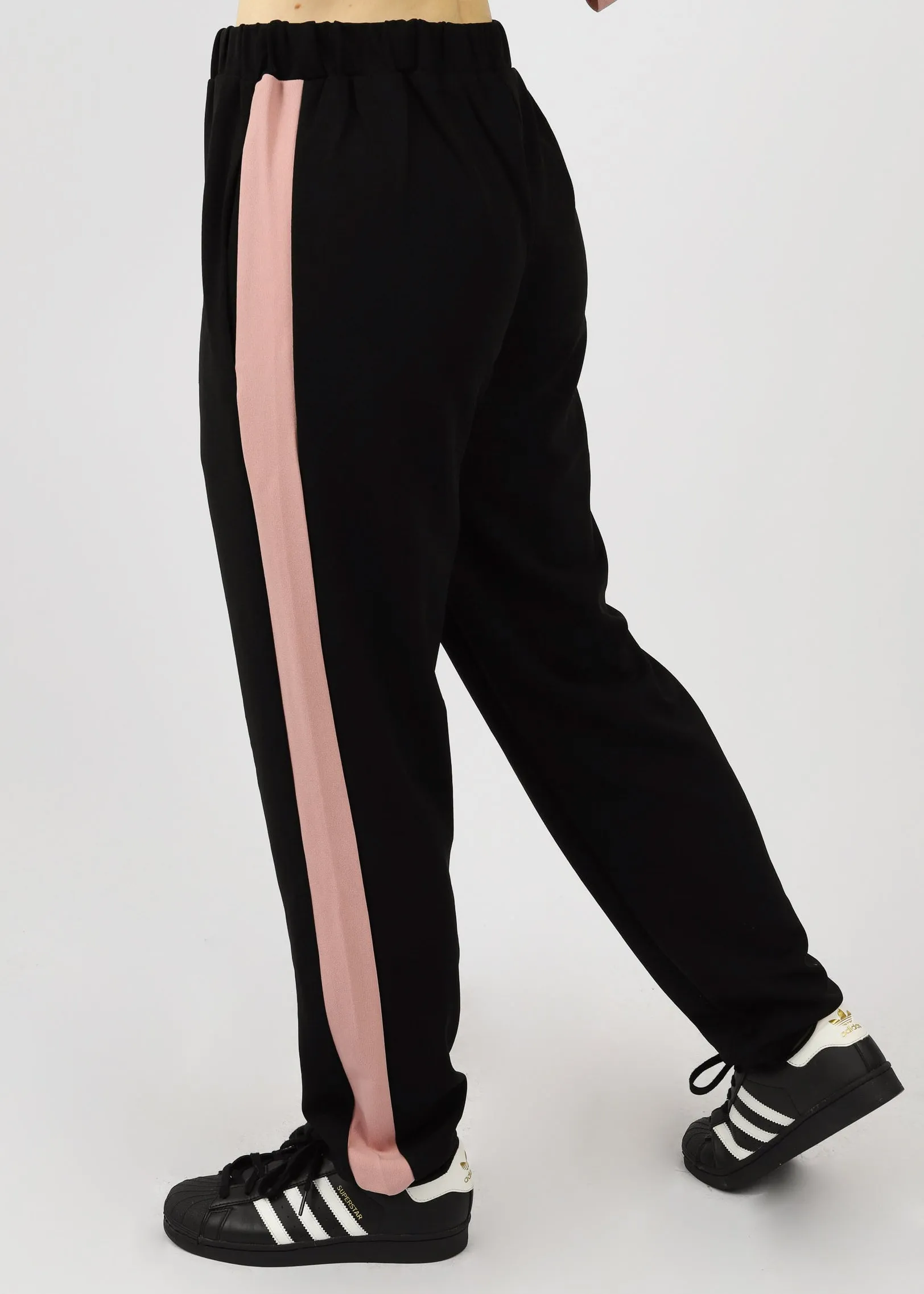 Colour Block Stripe Track Pants