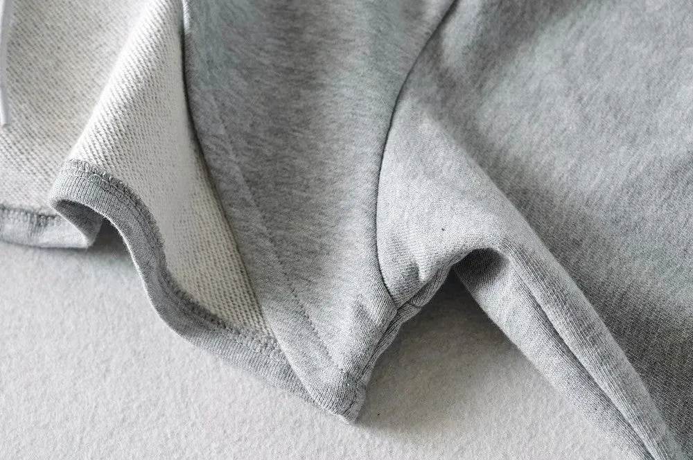 Cropped Hoodie Sweatshirts