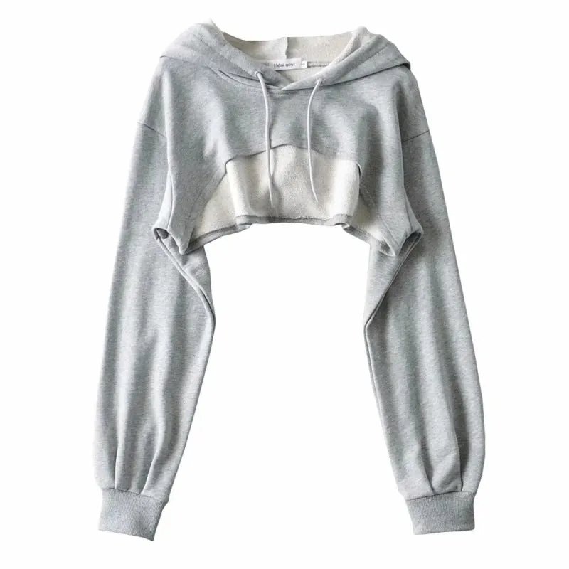 Cropped Hoodie Sweatshirts