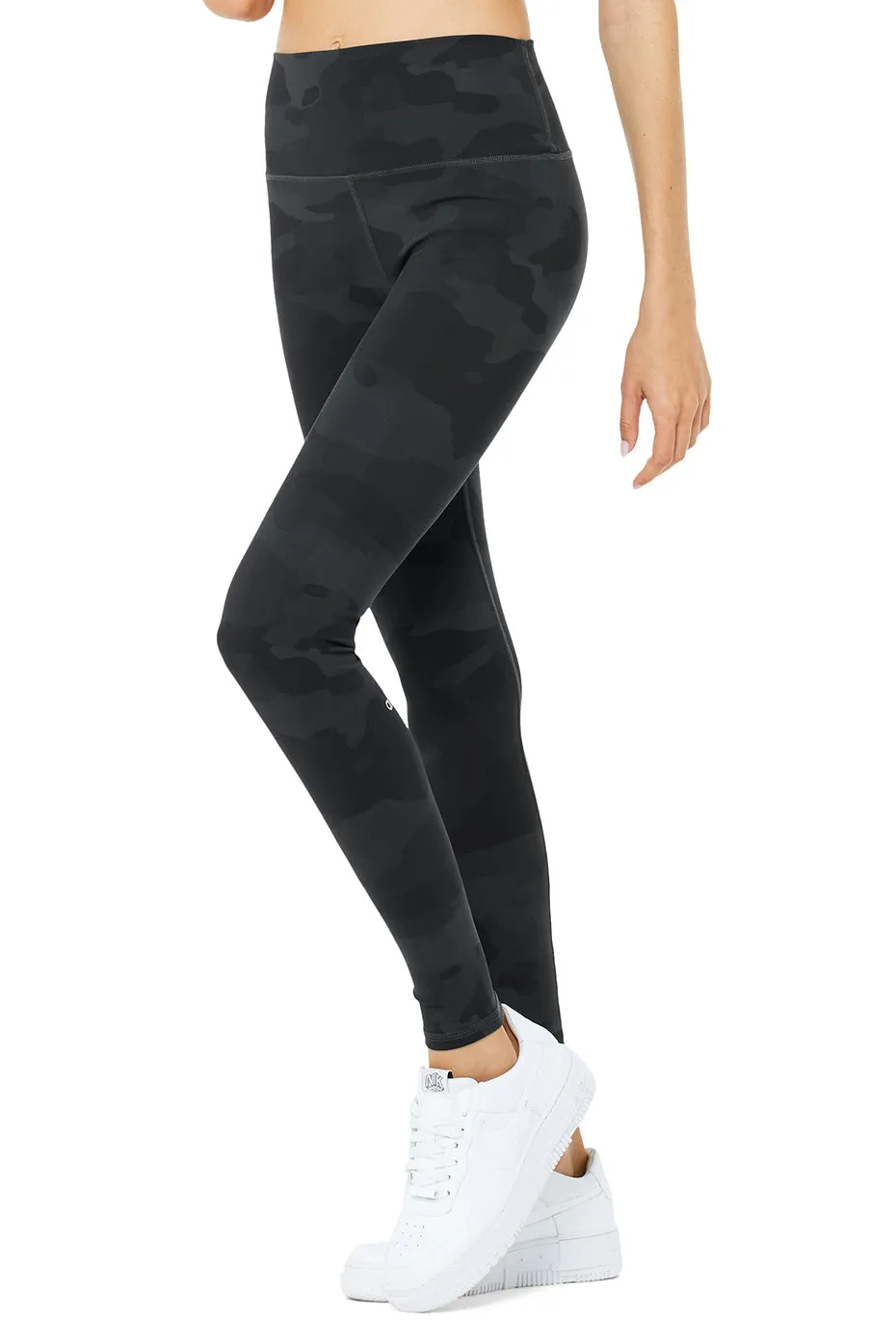 High-Waist Camo Vapor Legging - Black Camouflage