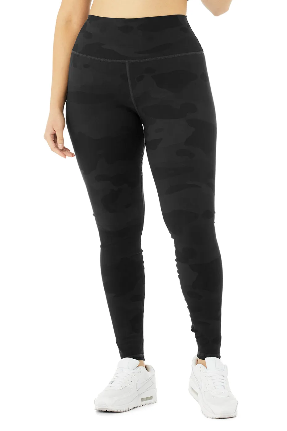 High-Waist Camo Vapor Legging - Black Camouflage