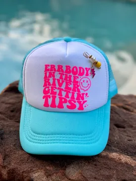 In The River Getting Tipsy Trucker Hat