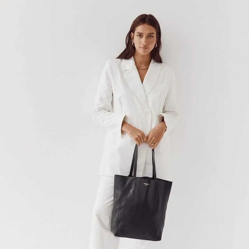 Jillian Shopper Tote | Black