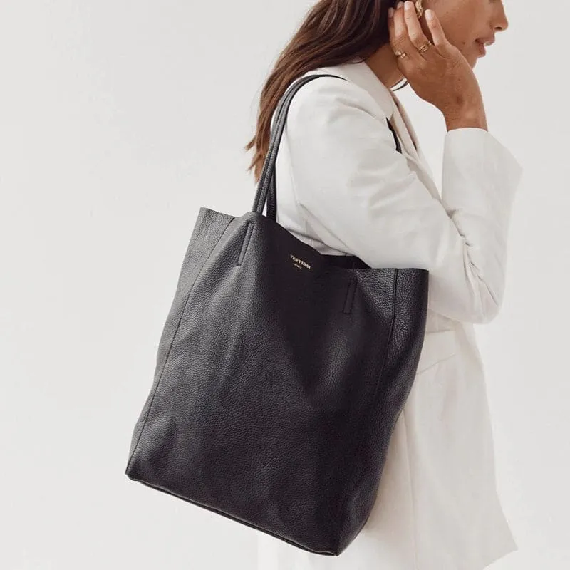 Jillian Shopper Tote | Black