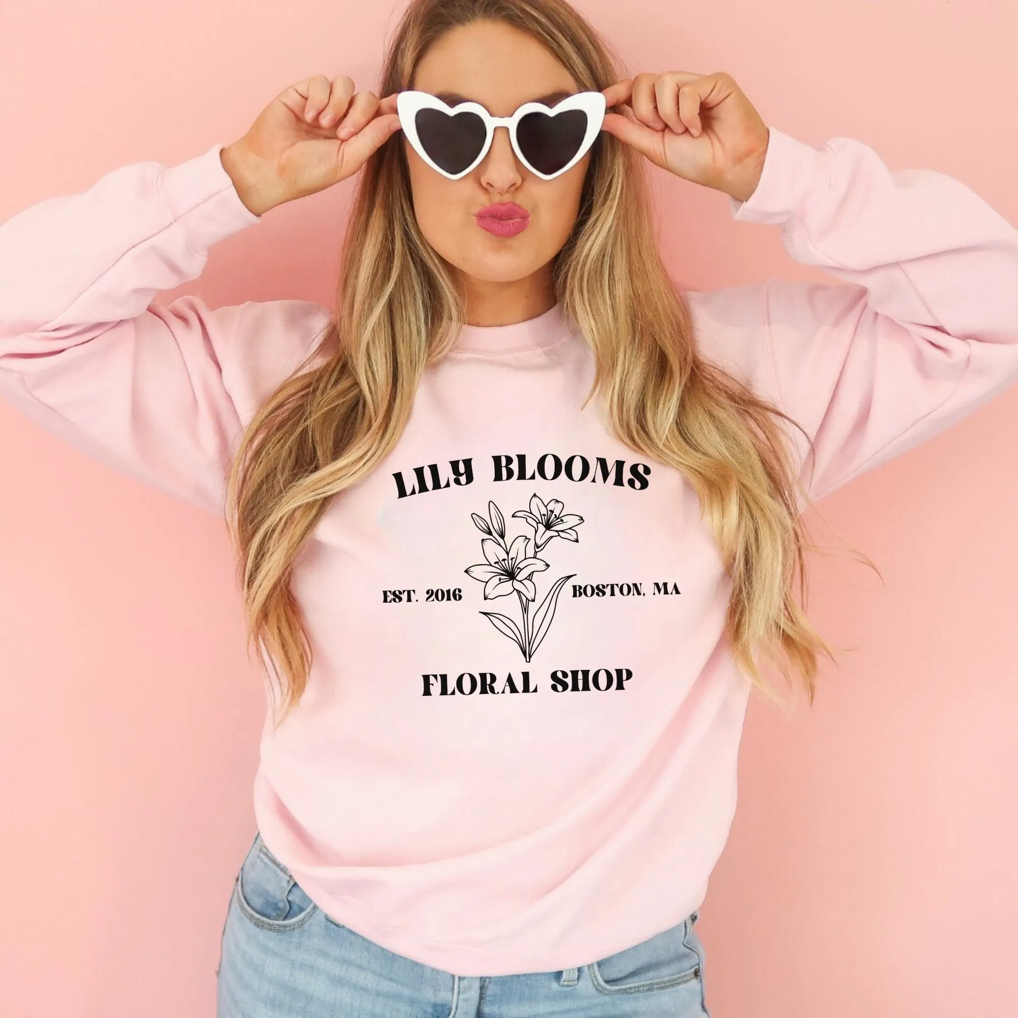 Lily Floral Shop Crewneck Sweatshirt