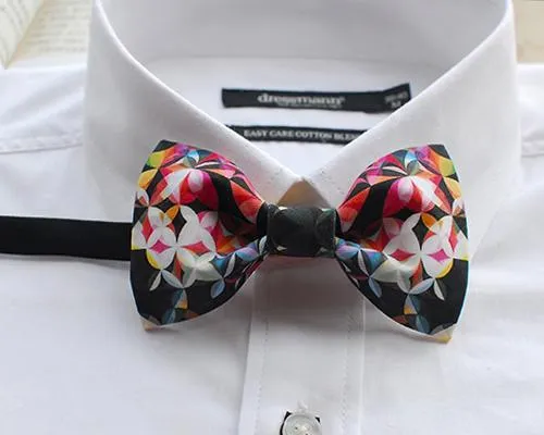 Men Pre-tied Cotton Bow Tie - Available in 25 Choices