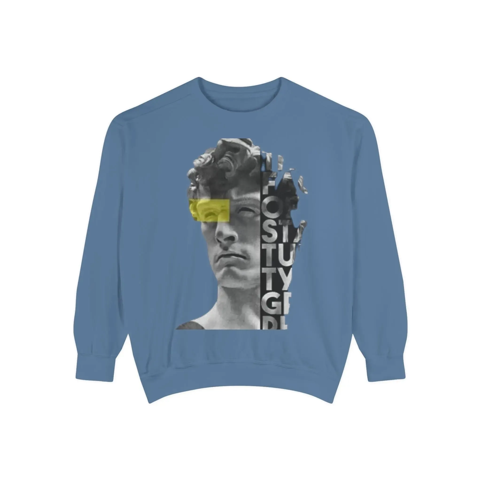 MENS and women Garment-Dyed Sweatshirt