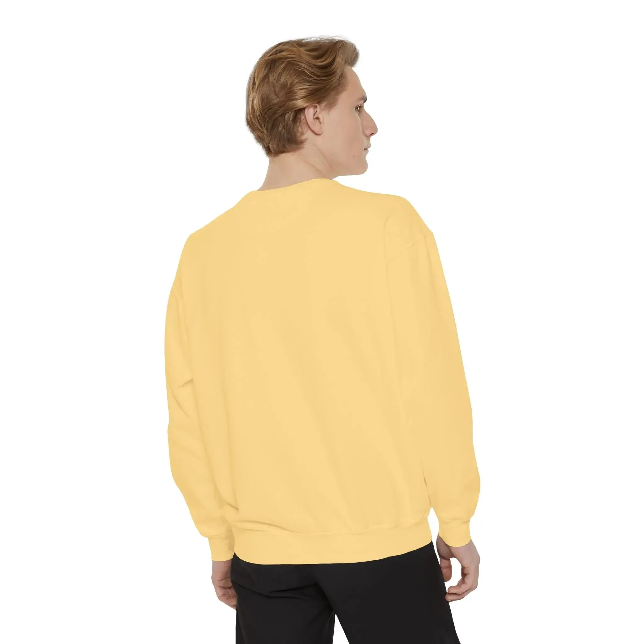 MENS and women Garment-Dyed Sweatshirt