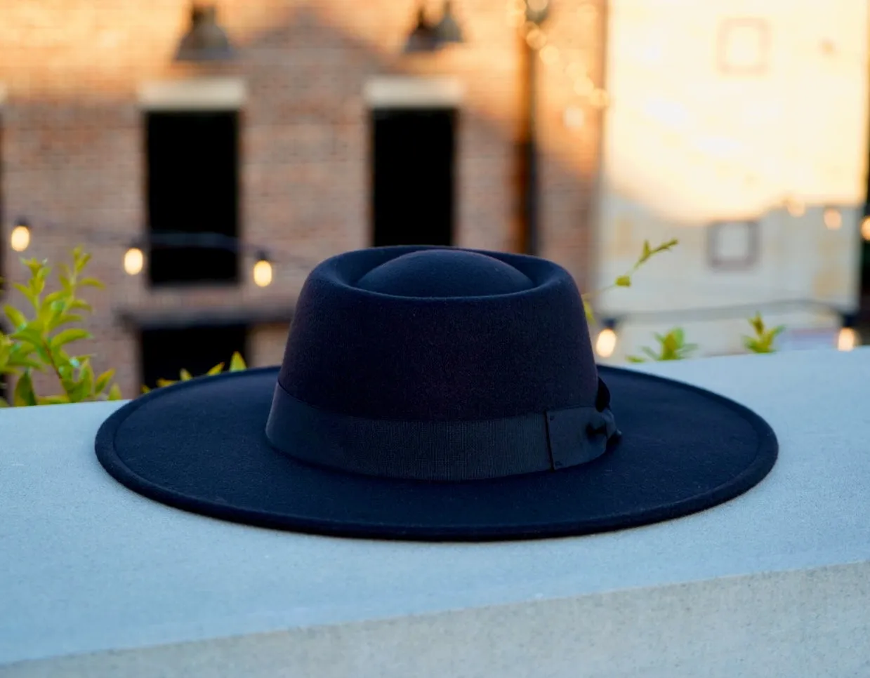 Milan Bolero Hat - Black