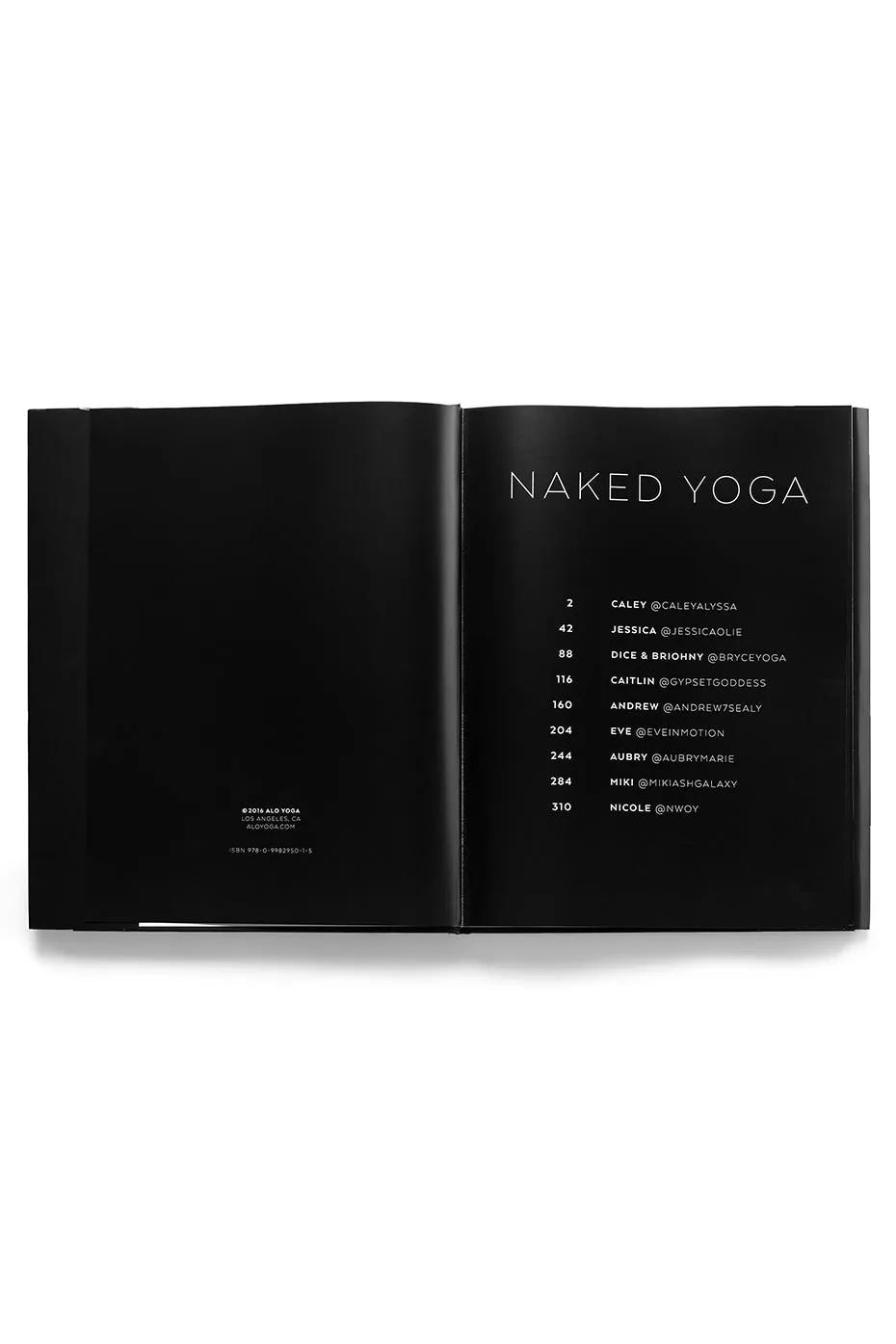 Naked Yoga, a book by Alo Yoga