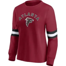 New - NFL Atlanta Falcons Women's Game Winner Crew Fleece Sweatshirt - M