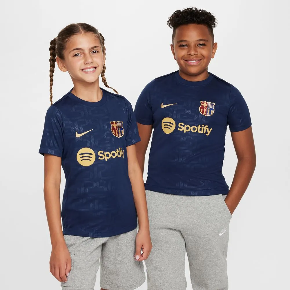 Nike Barcelona 2024/25 Academy Pro Home Pre-Match Top