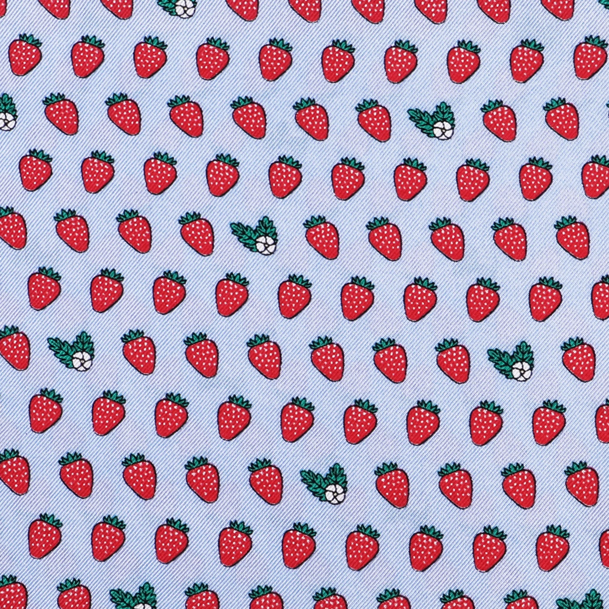 NOLA Couture x Haspel Strawberry Pocket Square