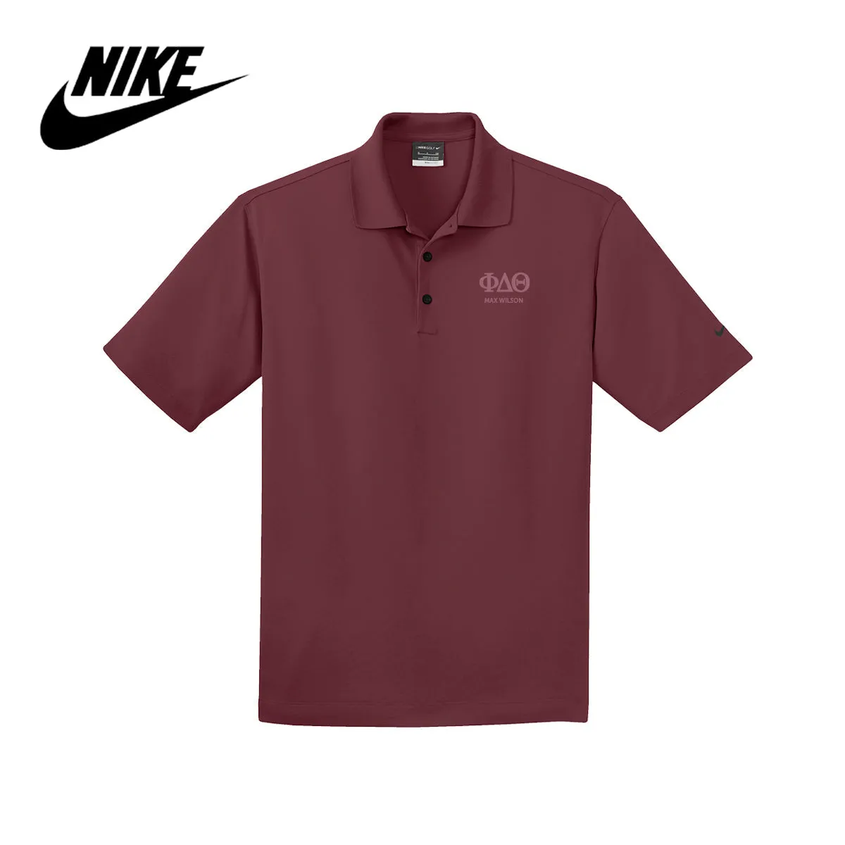 Phi Delt Nike Embroidered Performance Polo