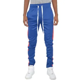 Royal Blue Slim Fit Track Pants