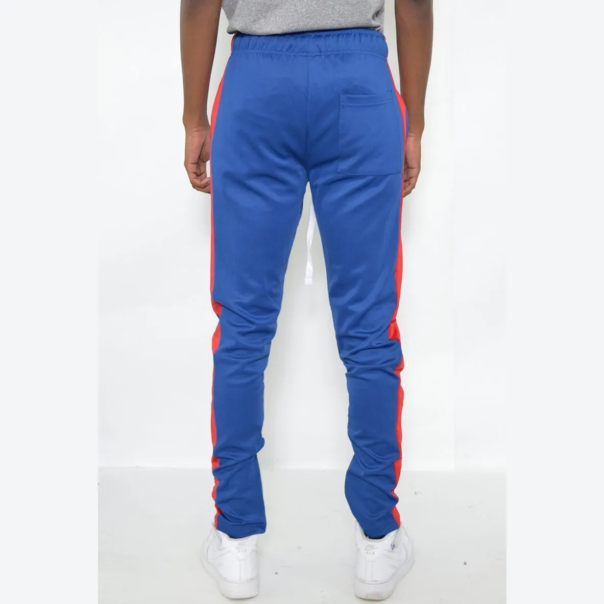 Royal Blue Slim Fit Track Pants