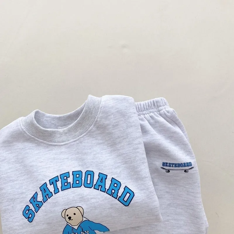 Skateboard Bear Jogger Set