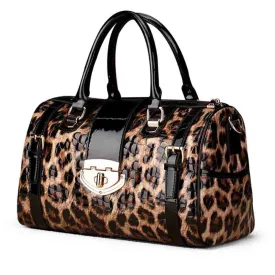 TEEK - Sleek Leopard Print Handbags