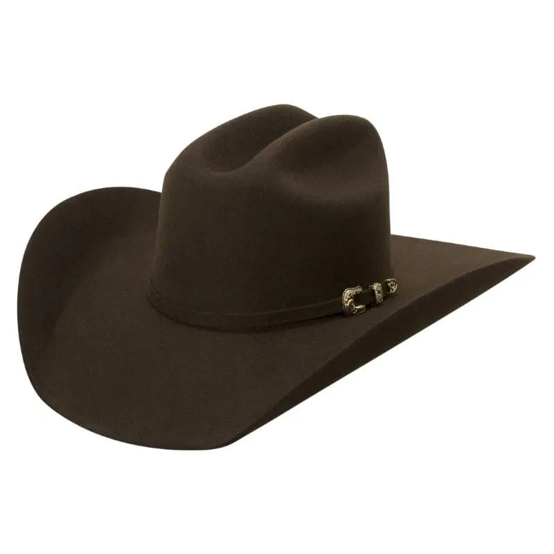 Tombstone 20X Cowboy Felt Hat Roper ShapeBrown Chocolate TOM-4204