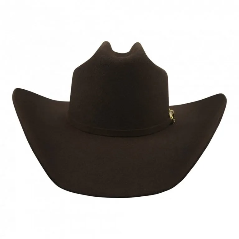 Tombstone 20X Cowboy Felt Hat Roper ShapeBrown Chocolate TOM-4204