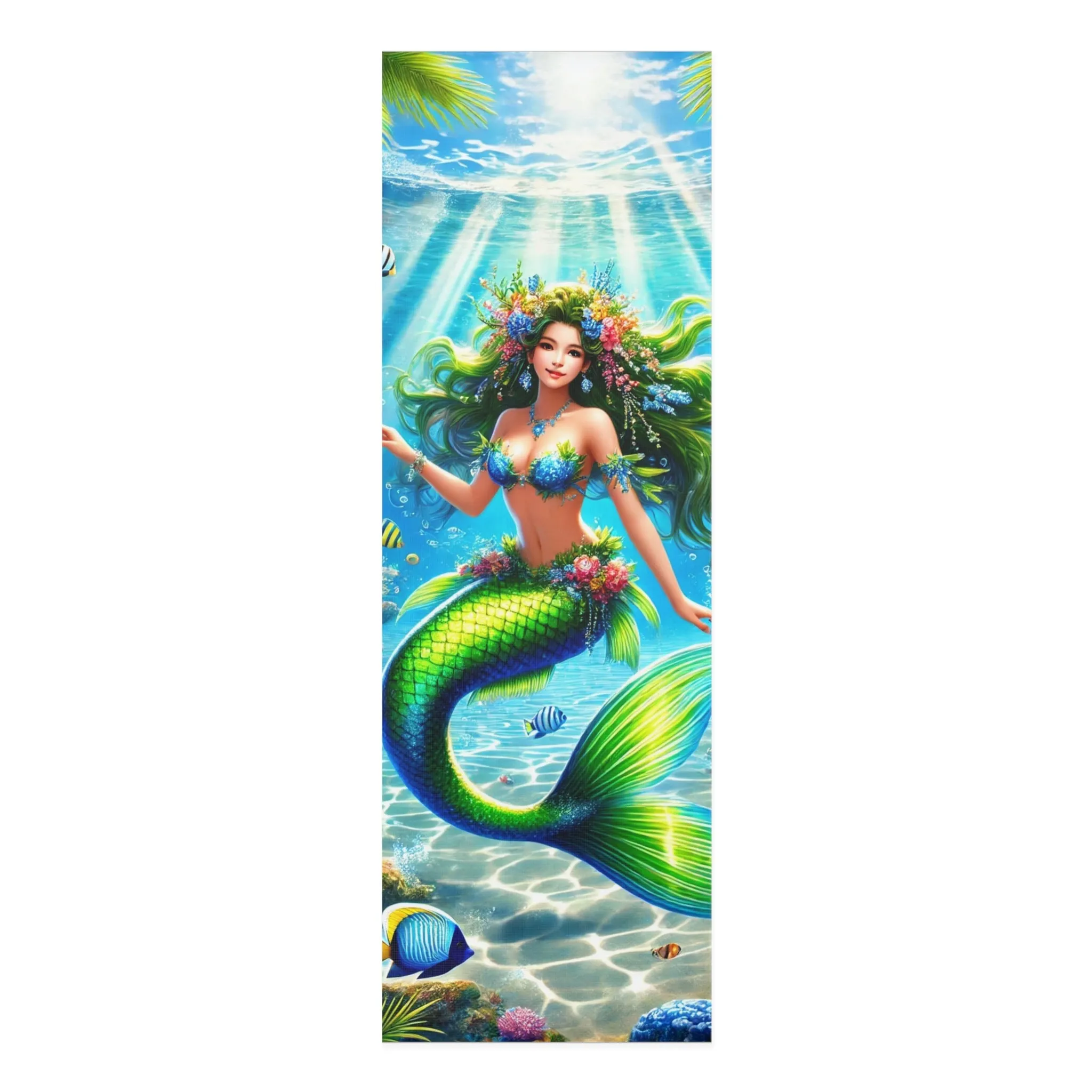 Tropical Goddess Foam Yoga Mat