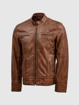 Waxed Vintage Brown Jacket