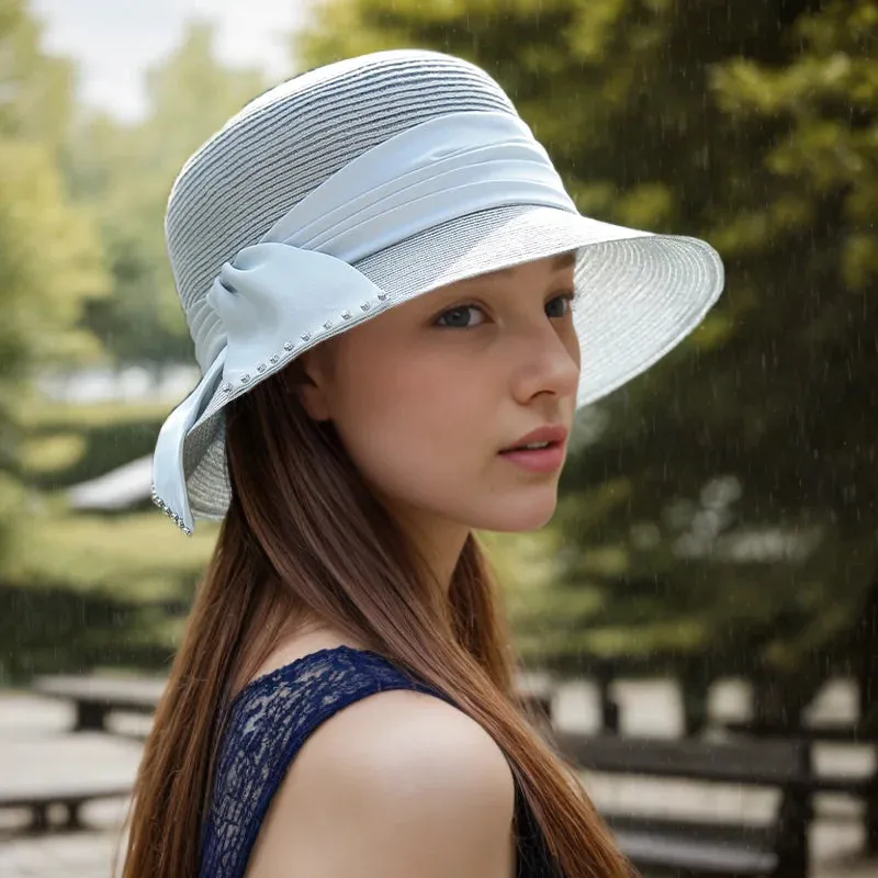 Wide Brim Foldable Beach Sun Hat for Outdoor Activities