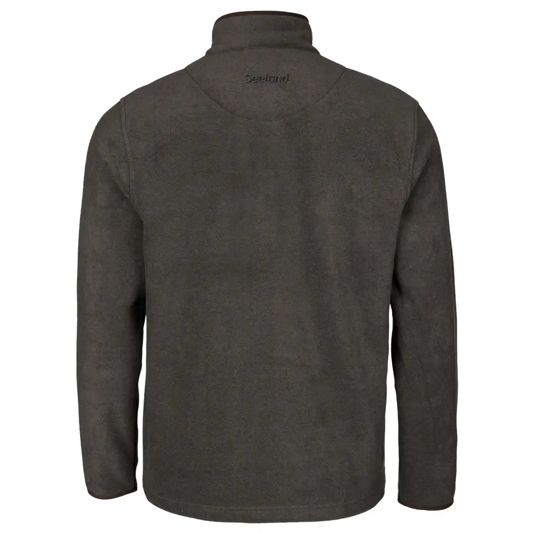 Woodcock Earl Fleece Jacket - Dark Grey Melange by Seeland