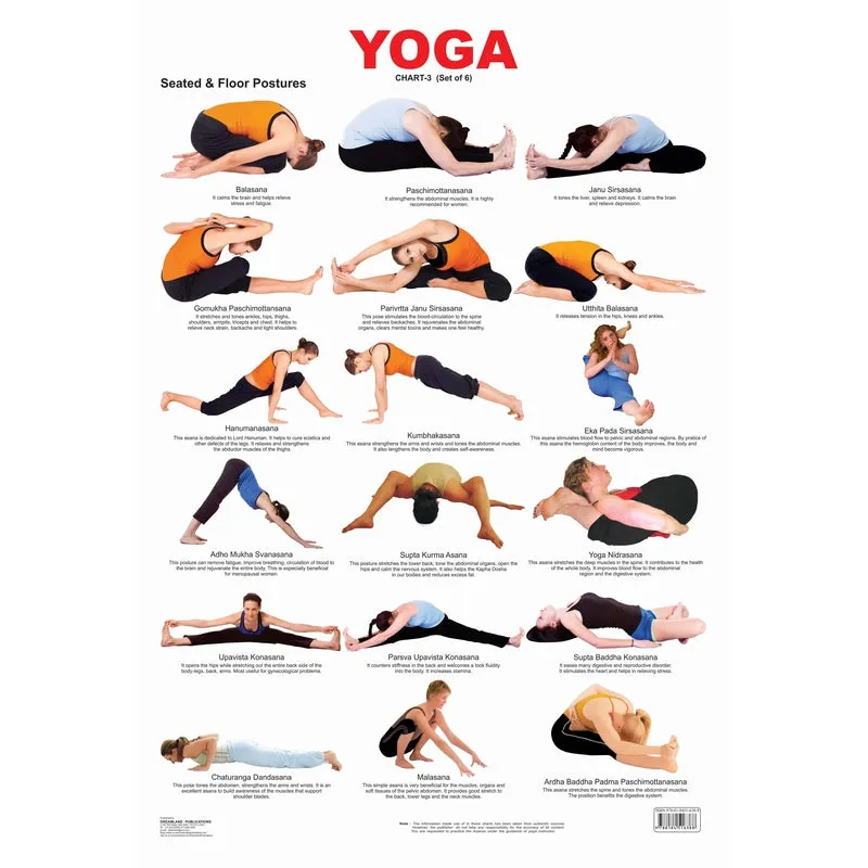 Yoga Chart - 3 (5 Years Till Grown Ups)